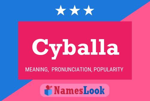 ملصق اسم Cyballa