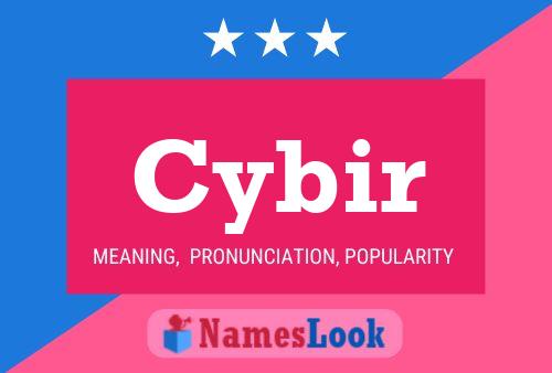 ملصق اسم Cybir