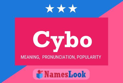 ملصق اسم Cybo