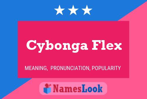 ملصق اسم Cybonga Flex