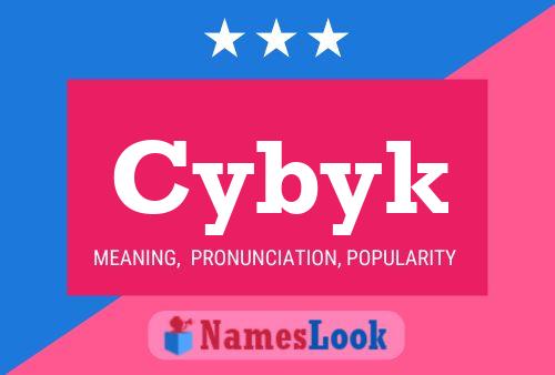 ملصق اسم Cybyk