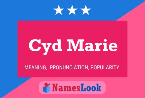 ملصق اسم Cyd Marie