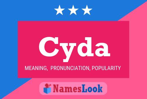 ملصق اسم Cyda