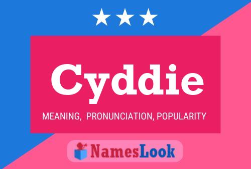 ملصق اسم Cyddie