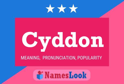 ملصق اسم Cyddon