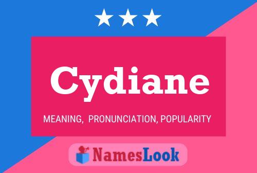 ملصق اسم Cydiane