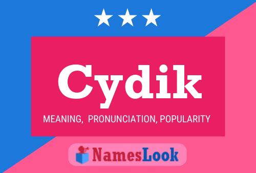 ملصق اسم Cydik