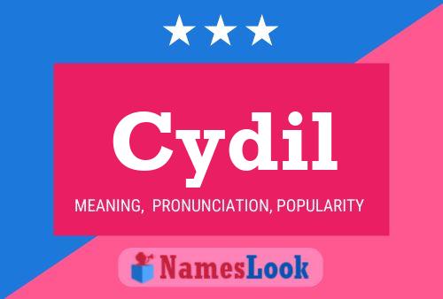 ملصق اسم Cydil