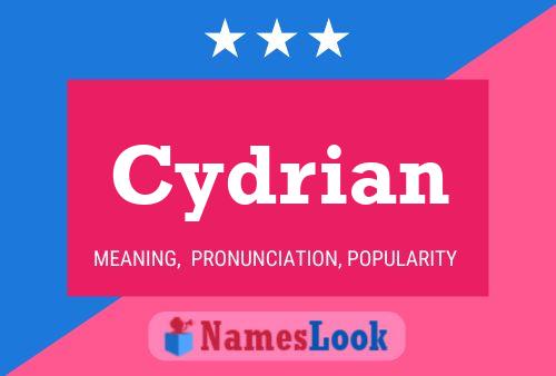 ملصق اسم Cydrian