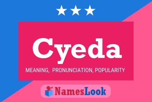 ملصق اسم Cyeda