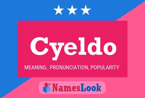 ملصق اسم Cyeldo