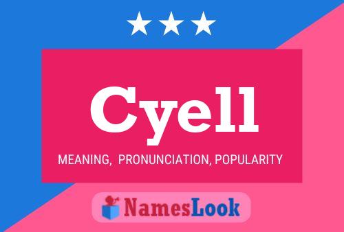 ملصق اسم Cyell