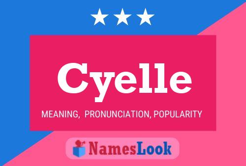 ملصق اسم Cyelle