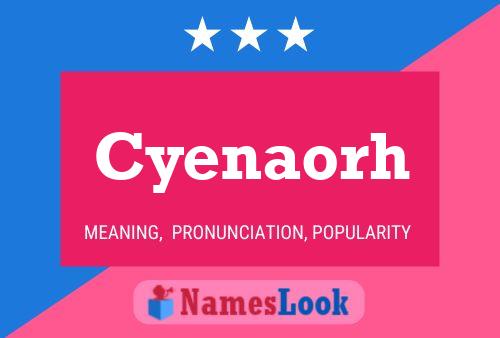 ملصق اسم Cyenaorh