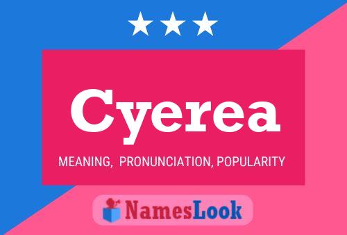 ملصق اسم Cyerea