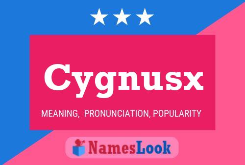 ملصق اسم Cygnusx