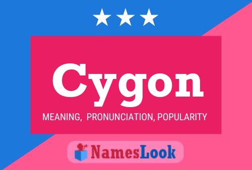 ملصق اسم Cygon