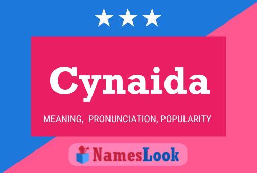 ملصق اسم Cynaida