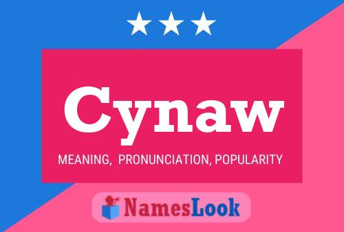 ملصق اسم Cynaw