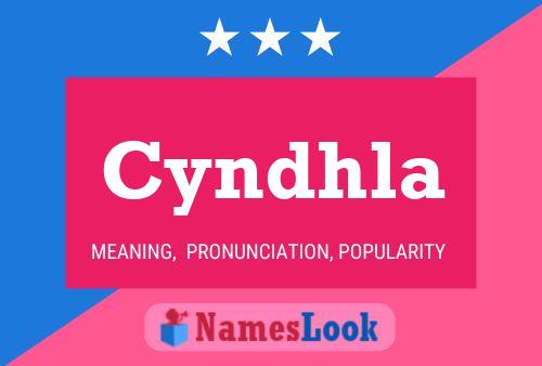 ملصق اسم Cyndhla