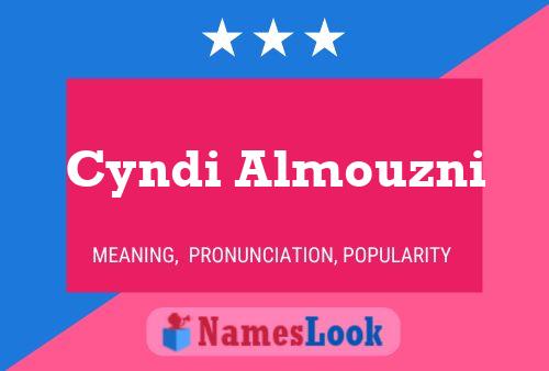 ملصق اسم Cyndi Almouzni