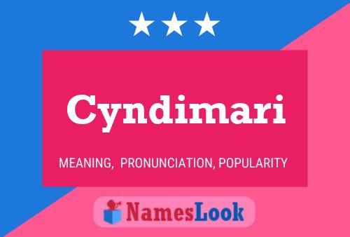 ملصق اسم Cyndimari