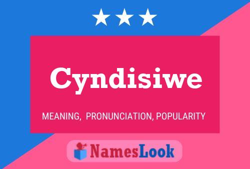 ملصق اسم Cyndisiwe