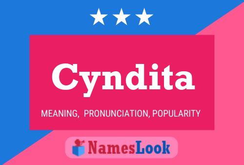 ملصق اسم Cyndita