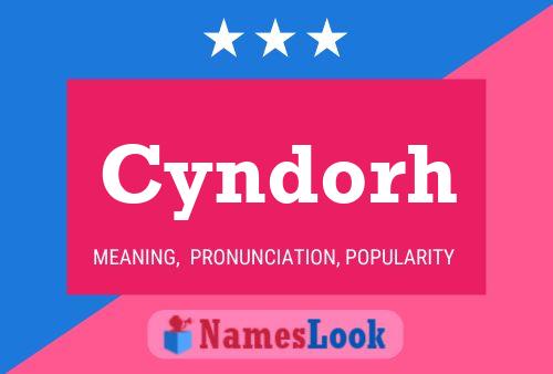 ملصق اسم Cyndorh