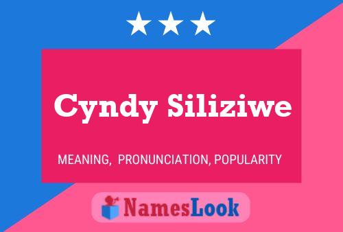 ملصق اسم Cyndy Siliziwe