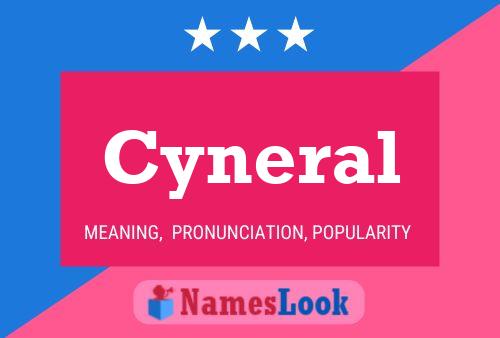 ملصق اسم Cyneral