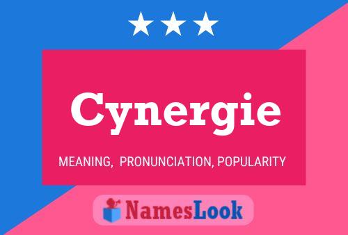 ملصق اسم Cynergie