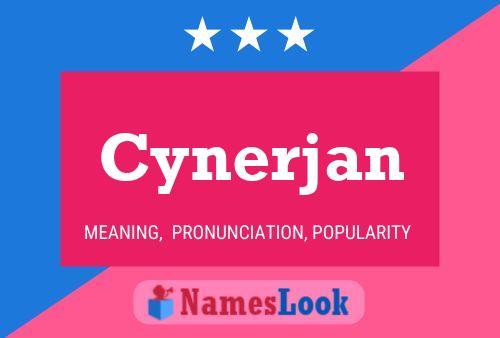 ملصق اسم Cynerjan