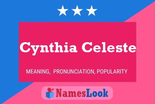 ملصق اسم Cynthia Celeste