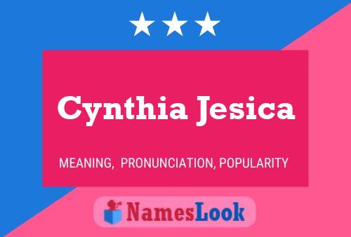 ملصق اسم Cynthia Jesica