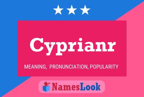 ملصق اسم Cyprianr