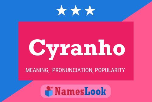 ملصق اسم Cyranho