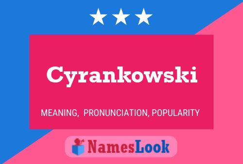 ملصق اسم Cyrankowski