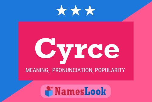 ملصق اسم Cyrce