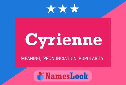 ملصق اسم Cyrienne