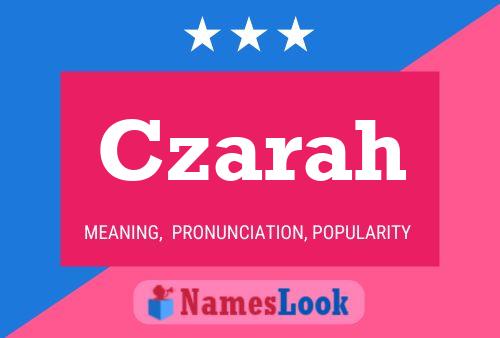 ملصق اسم Czarah