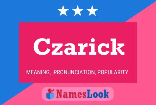 ملصق اسم Czarick