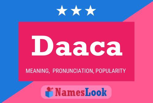 ملصق اسم Daaca