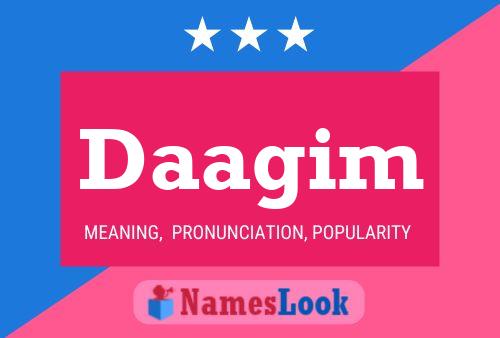 ملصق اسم Daagim