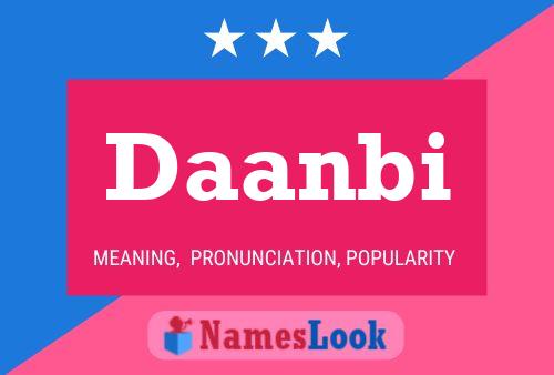 ملصق اسم Daanbi