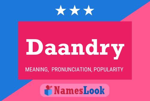 ملصق اسم Daandry