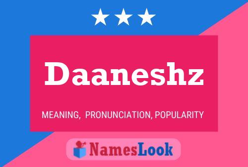 ملصق اسم Daaneshz