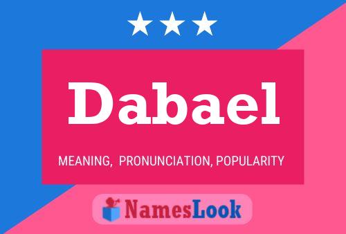 ملصق اسم Dabael