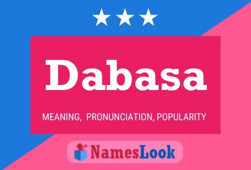 ملصق اسم Dabasa