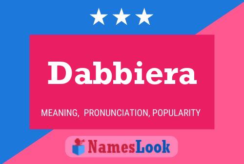 ملصق اسم Dabbiera